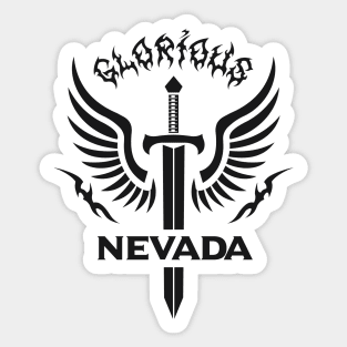 Glorious Nevada Sticker